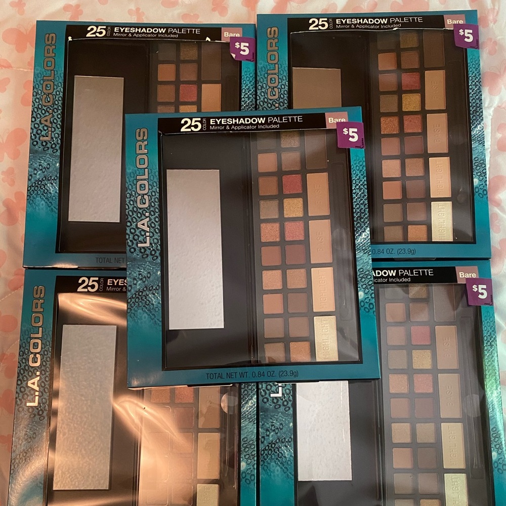 25 color L.A. Color Eyeshadow Palette